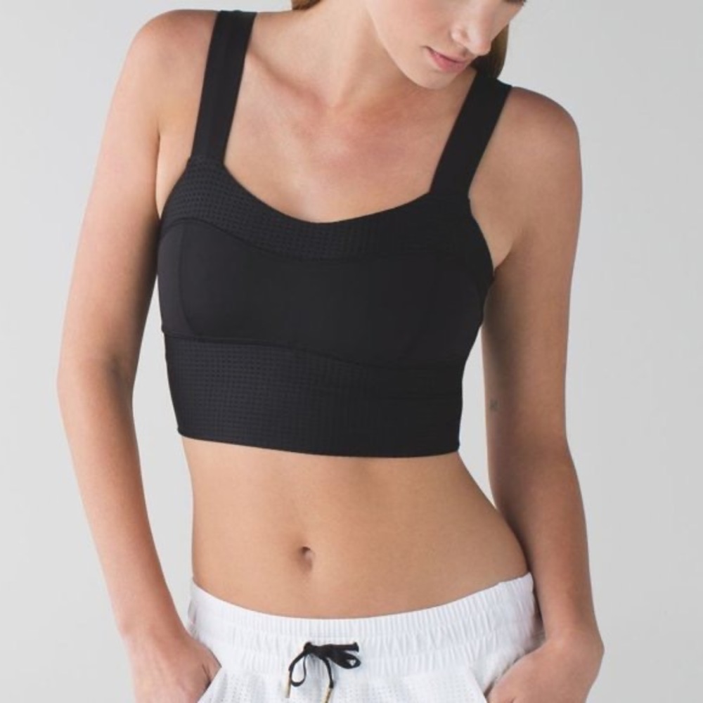 Lululemon Var-City Bra SZ 6 - black